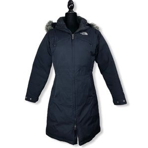 The North Face TNF Goose Down Black Parka Jacket